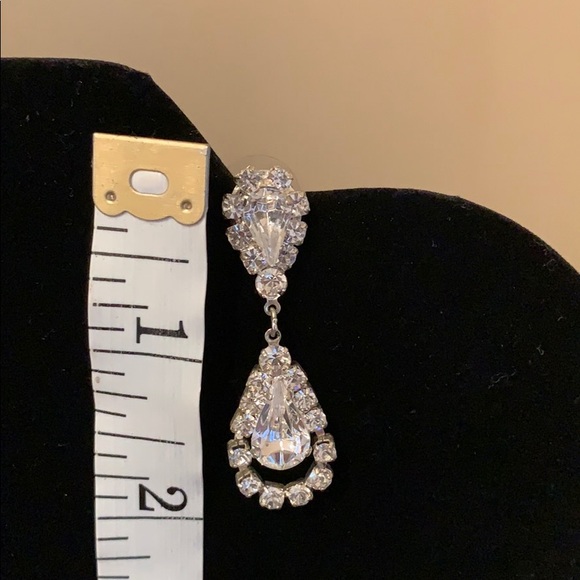 Perfect Prom Silver Jewelry Earrings and Necklace - Picture 3 of 4